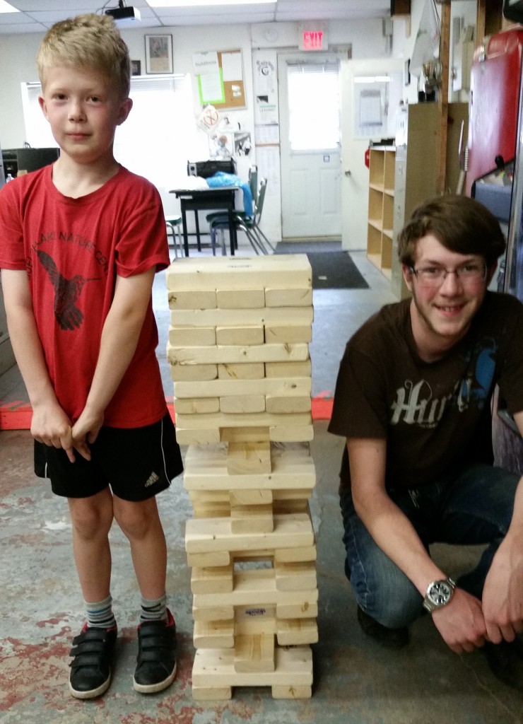 Games in the Park Wooden Block Stacking Game Diyode Diyode